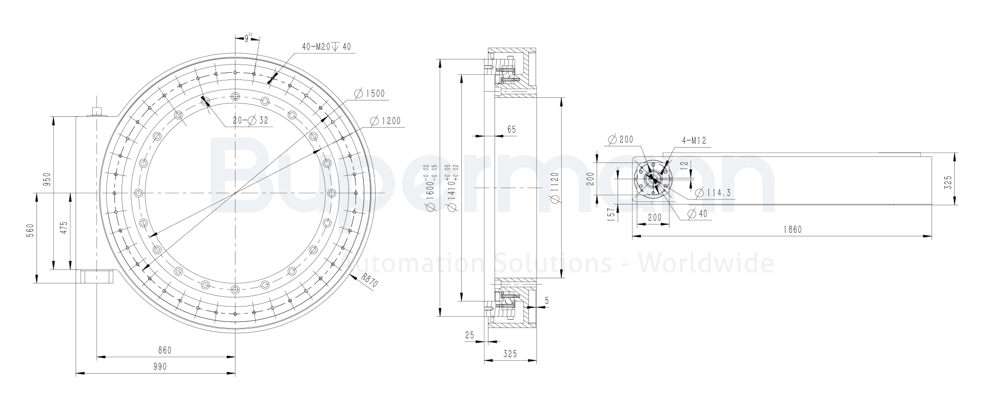 BPHT1120重載中空旋轉(zhuǎn)平臺安裝圖紙.png BPHT1120重載中空旋轉(zhuǎn)平臺安裝圖紙.png